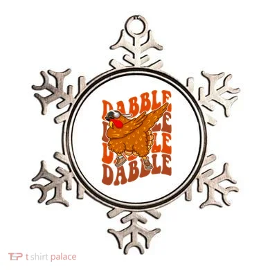 Dabble Dab Turkey Thanksgiving Ornament