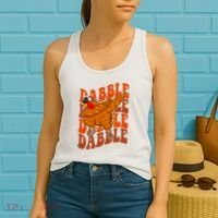 Dabble Dab Turkey Thanksgiving Women's Tank Top thumb 2