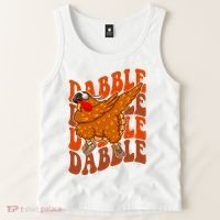 Dabble Dab Turkey Thanksgiving Tank Top thumb 2