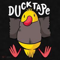 Ducktape Duck Trap Funny Duct Tape Ladies PosiCharge Tri-Blend Wicking Tank thumb 2