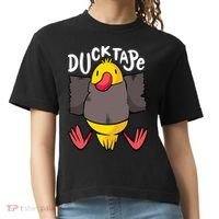 Ducktape Duck Trap Funny Duct Tape Comfort Colors Boxy T-Shirt thumb 0