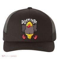 Ducktape Duck Trap Funny Duct Tape Yupoong Adult 5-Panel Trucker Hat thumb 0