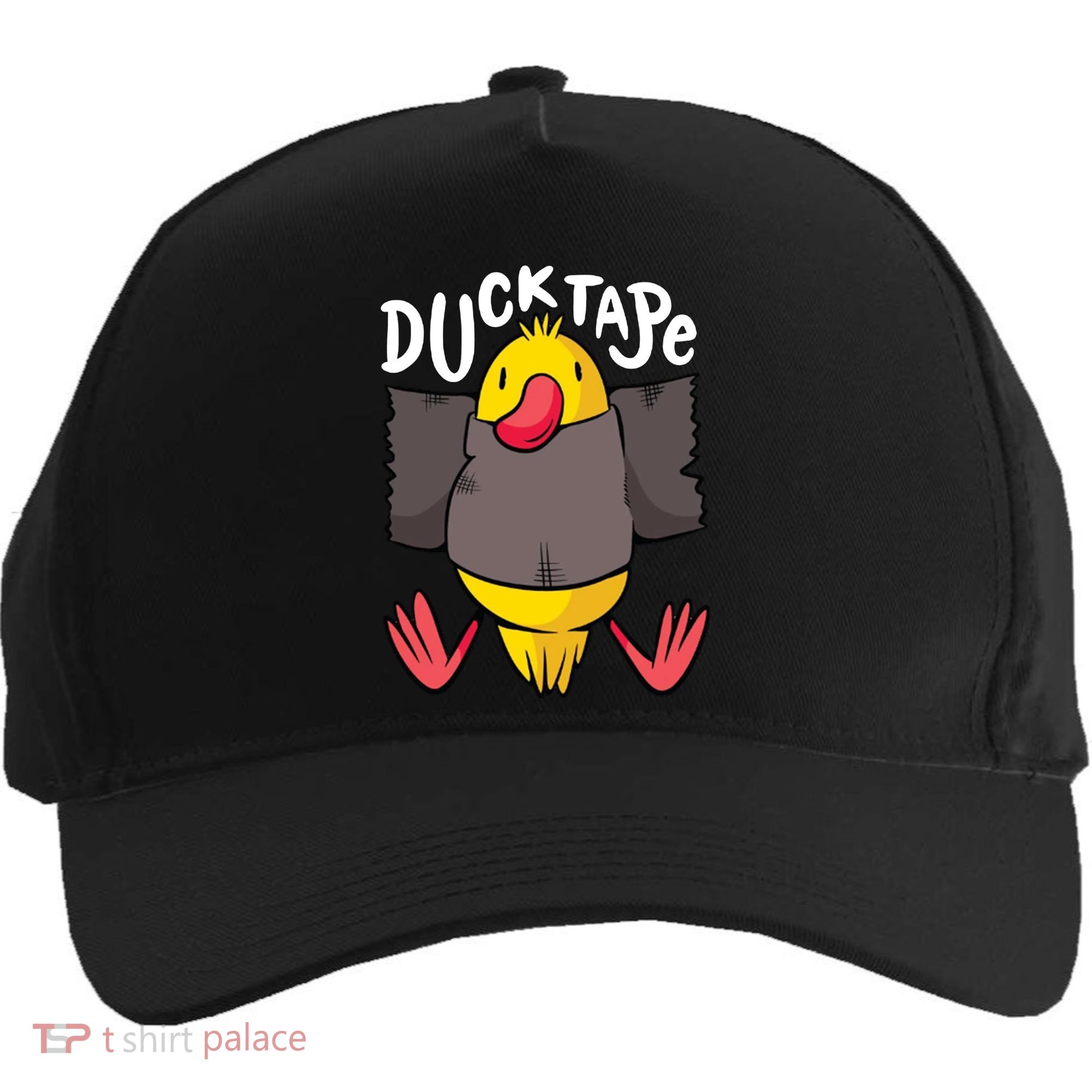 Ducktape Duck Trap Funny Duct Tape Five-Panel Snapback Cap