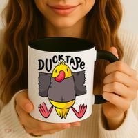 Ducktape Duck Trap Funny Duct Tape Coffee Mug thumb 3