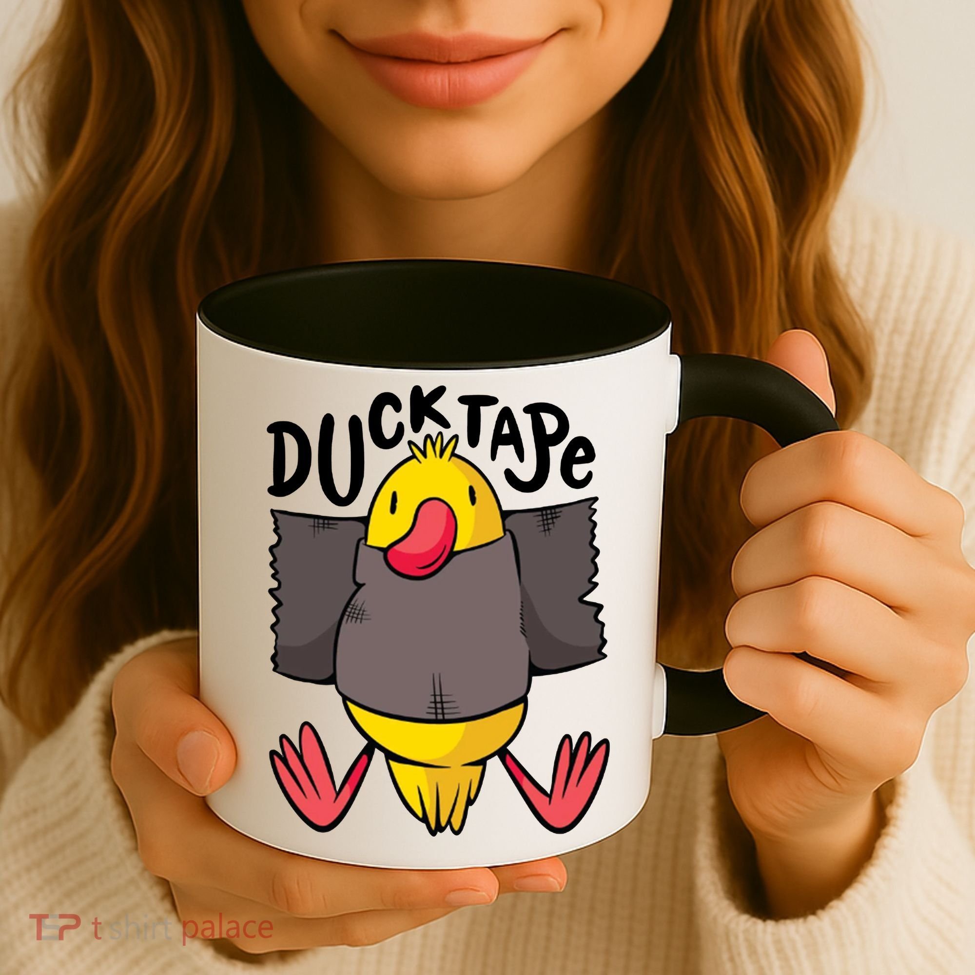 Ducktape Duck Trap Funny Duct Tape Coffee Mug