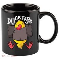 Ducktape Duck Trap Funny Duct Tape 11oz C Handle Ceramic Mug thumb 0