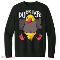 Ducktape Duck Trap Funny Duct Tape V.I.T. Fleece Crew Sweatshirt thumb 0