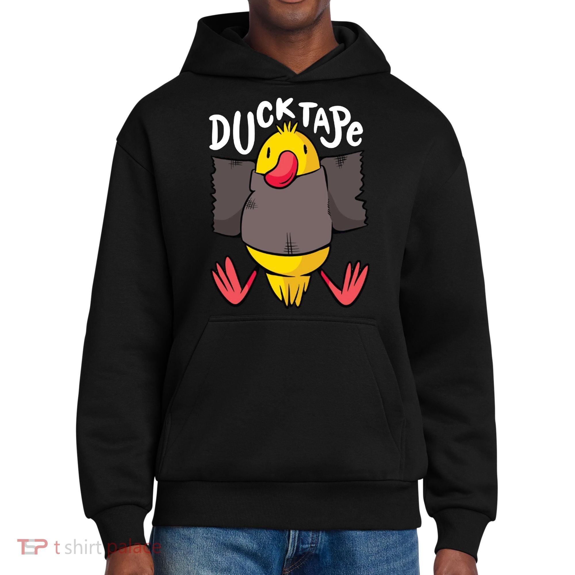 Ducktape Duck Trap Funny Duct Tape District V.I.T. Heavyweight Hoodie