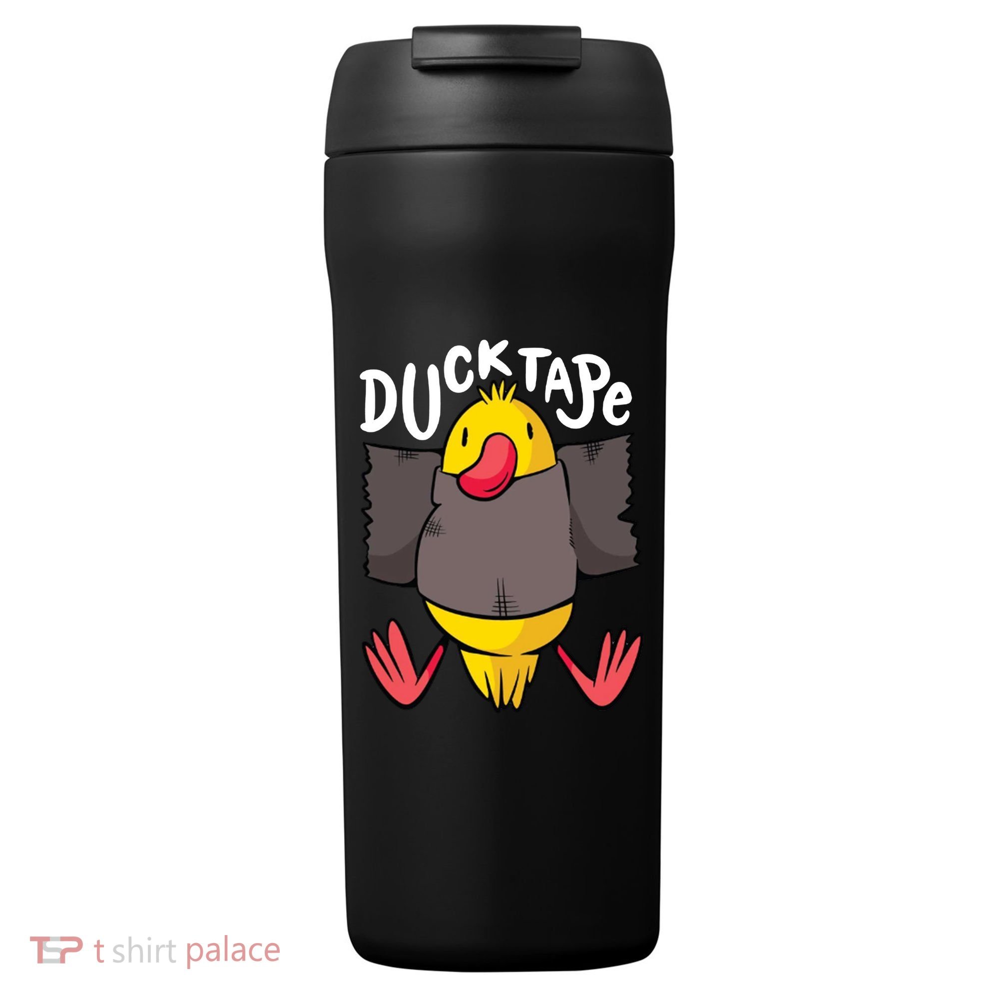 Ducktape Duck Trap Funny Duct Tape 24oz Duet Stainless Steel Tumbler