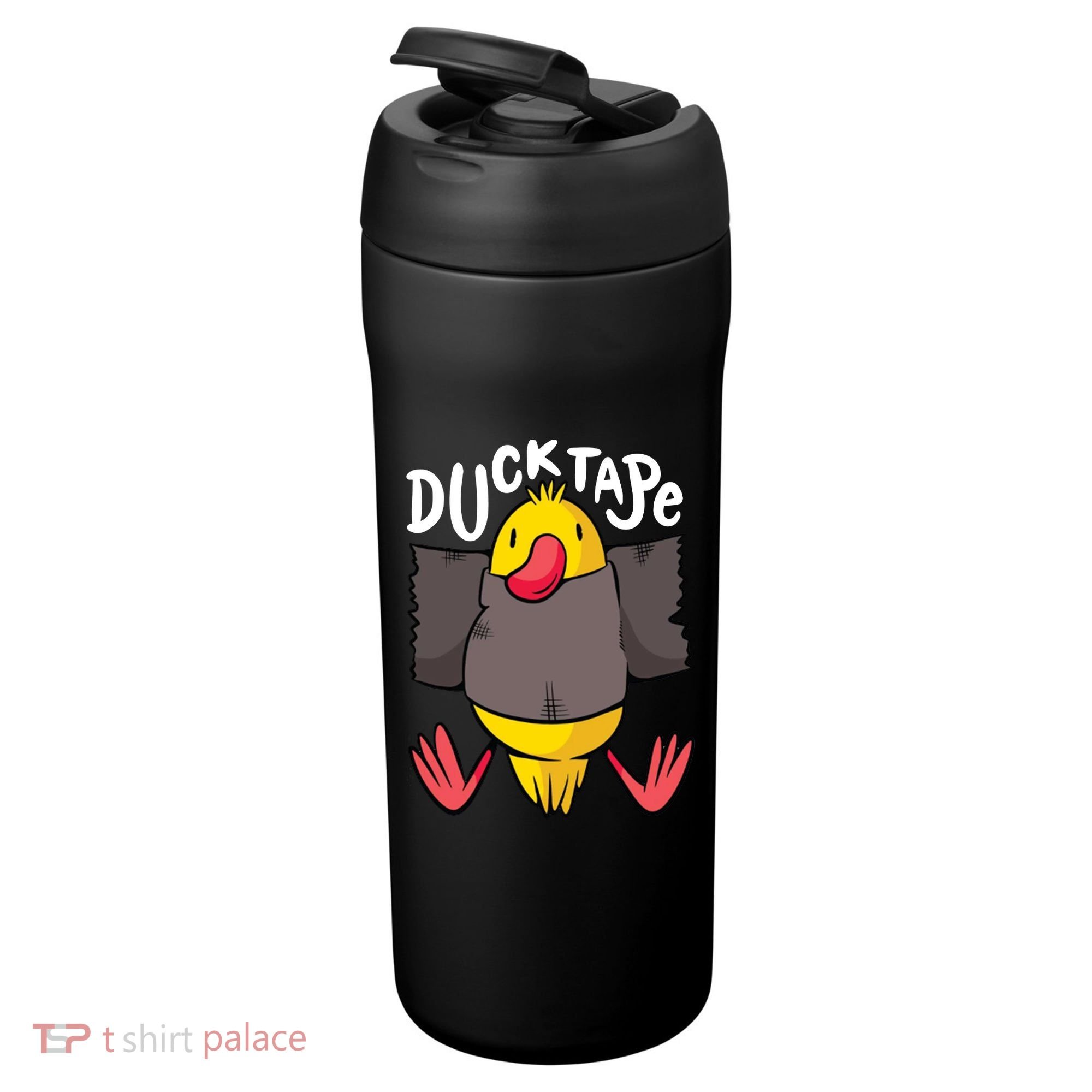 Ducktape Duck Trap Funny Duct Tape 24oz Duet Stainless Steel Tumbler
