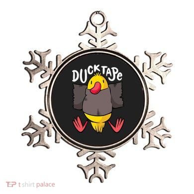 Ducktape Duck Trap Funny Duct Tape Ornament
