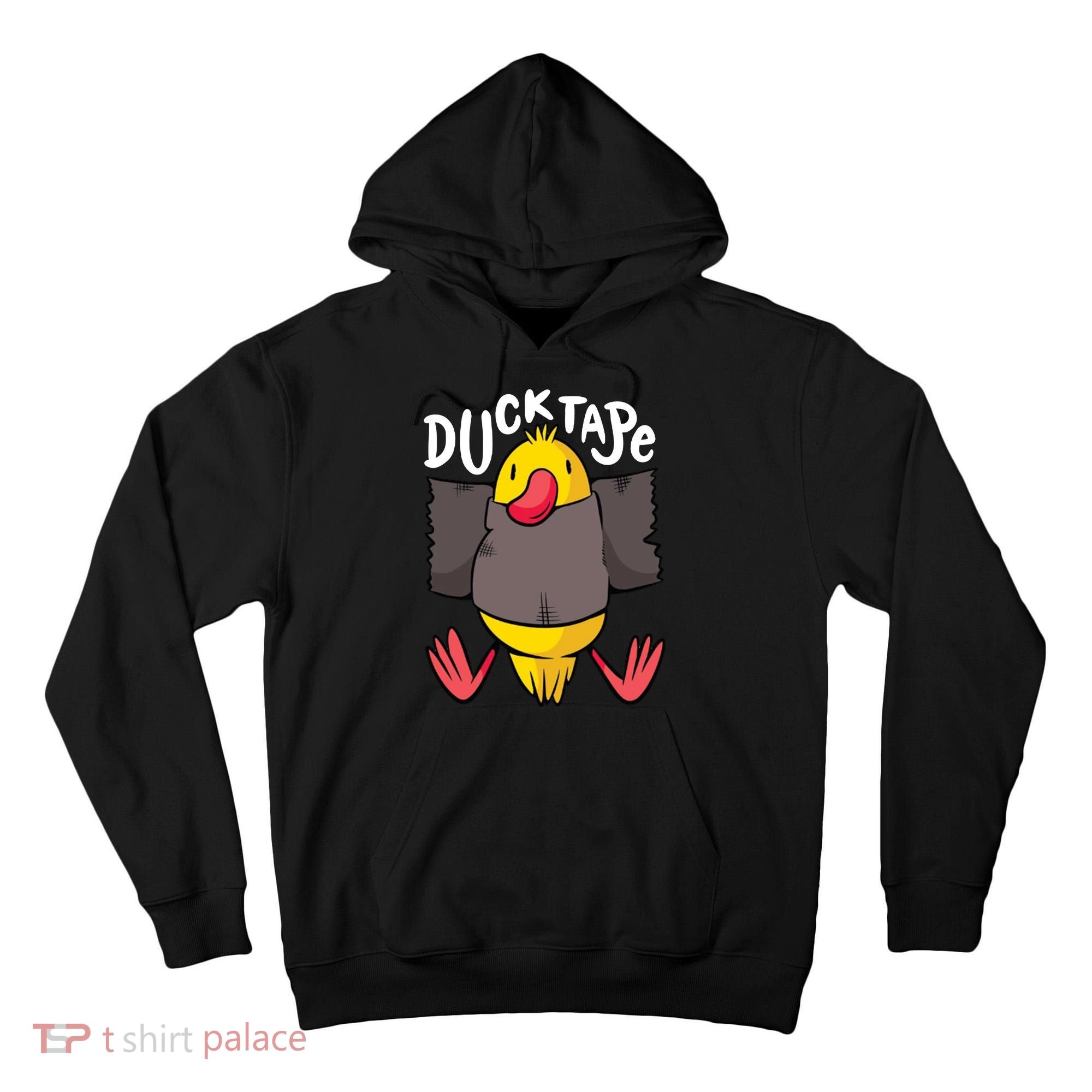Ducktape Duck Trap Funny Duct Tape Tall Hoodie
