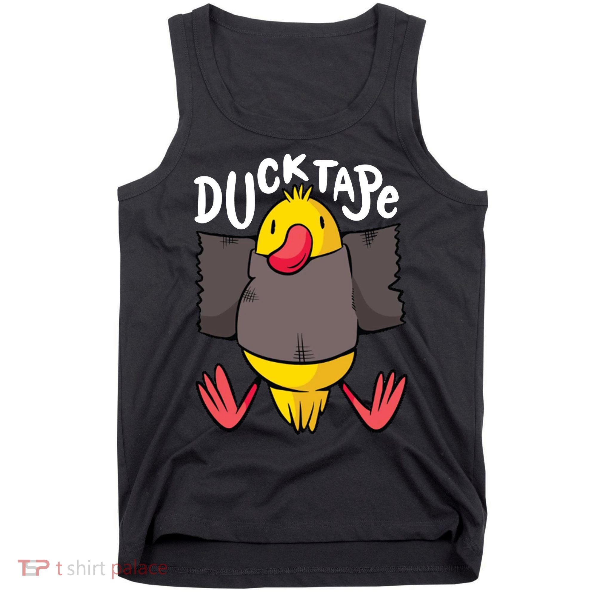 Ducktape Duck Trap Funny Duct Tape Tank Top