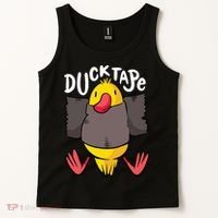 Ducktape Duck Trap Funny Duct Tape Tank Top thumb 2