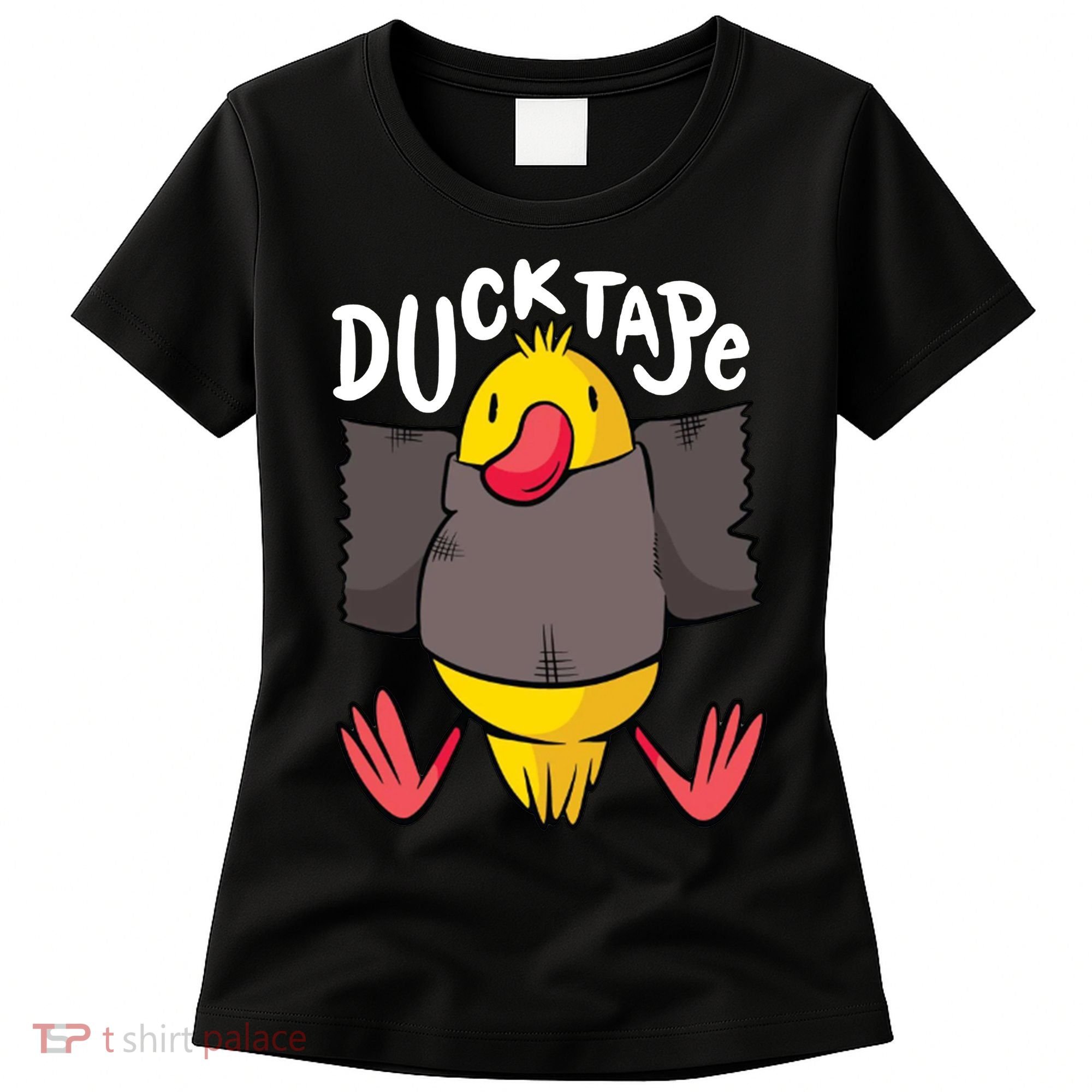 Ducktape Duck Trap Funny Duct Tape Women's T-Shirt