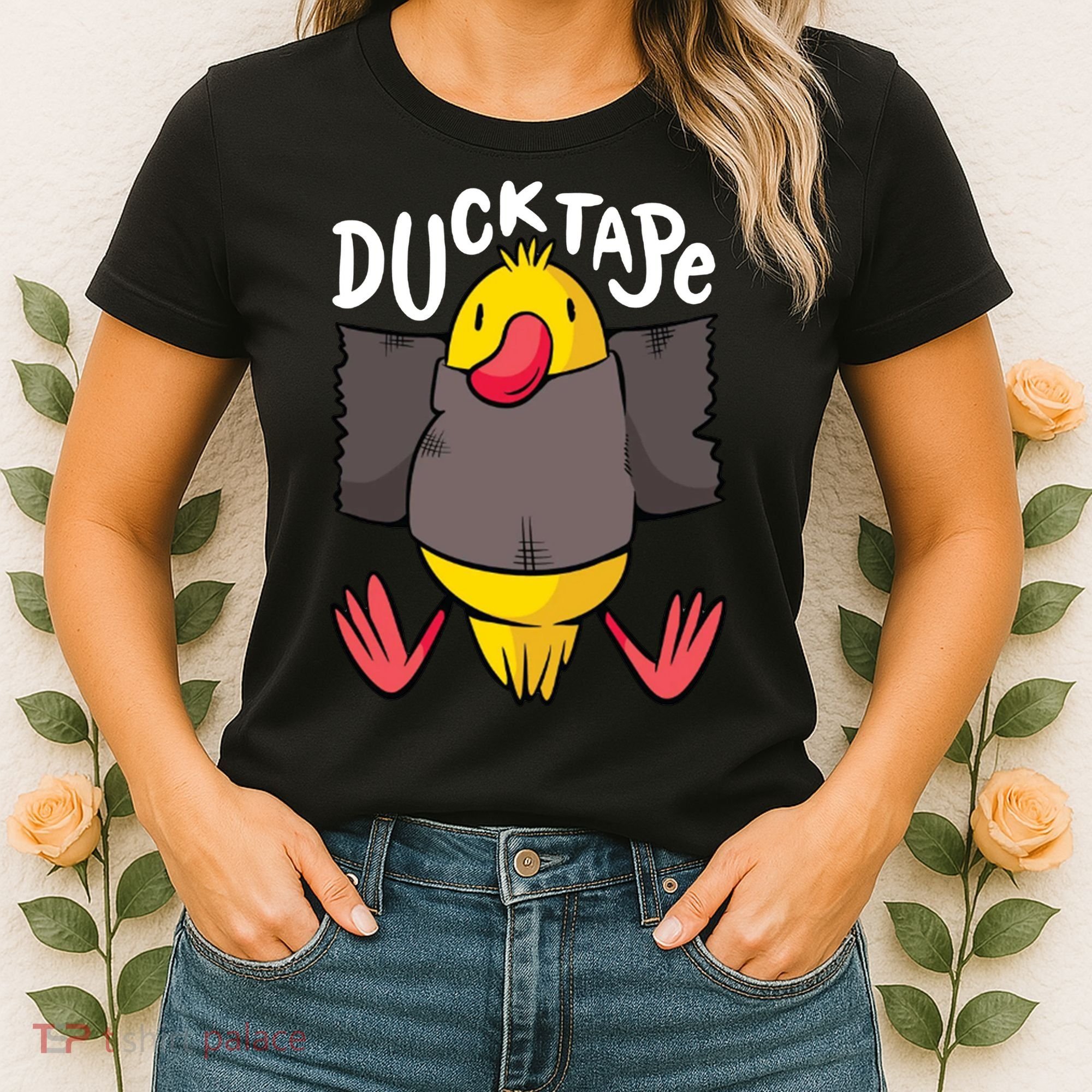 Ducktape Duck Trap Funny Duct Tape Women's T-Shirt