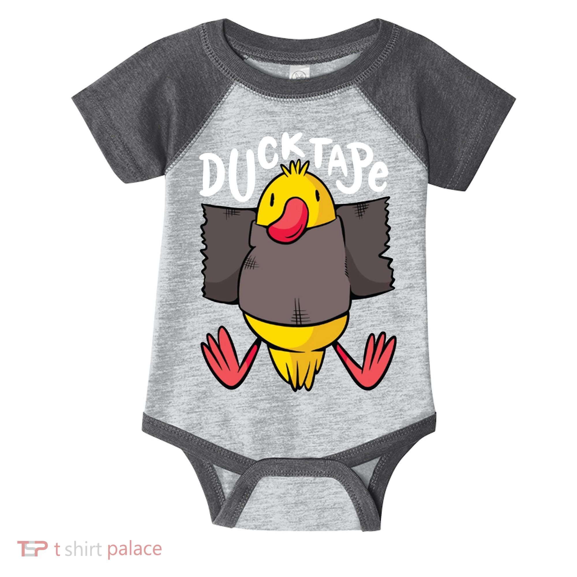 Ducktape Duck Trap Funny Duct Tape Infant Baby Jersey Bodysuit