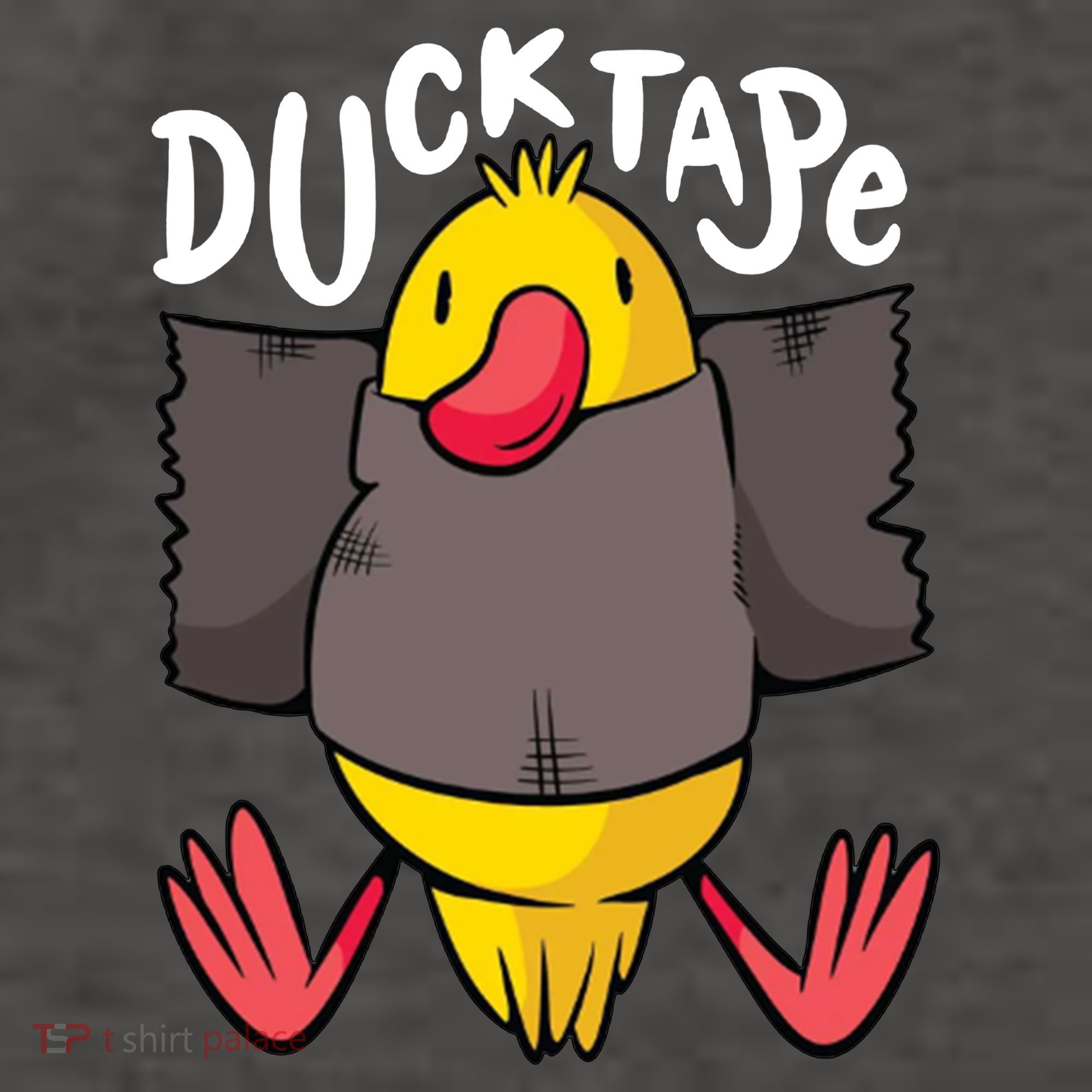 Ducktape Duck Trap Funny Duct Tape Vector Backpack
