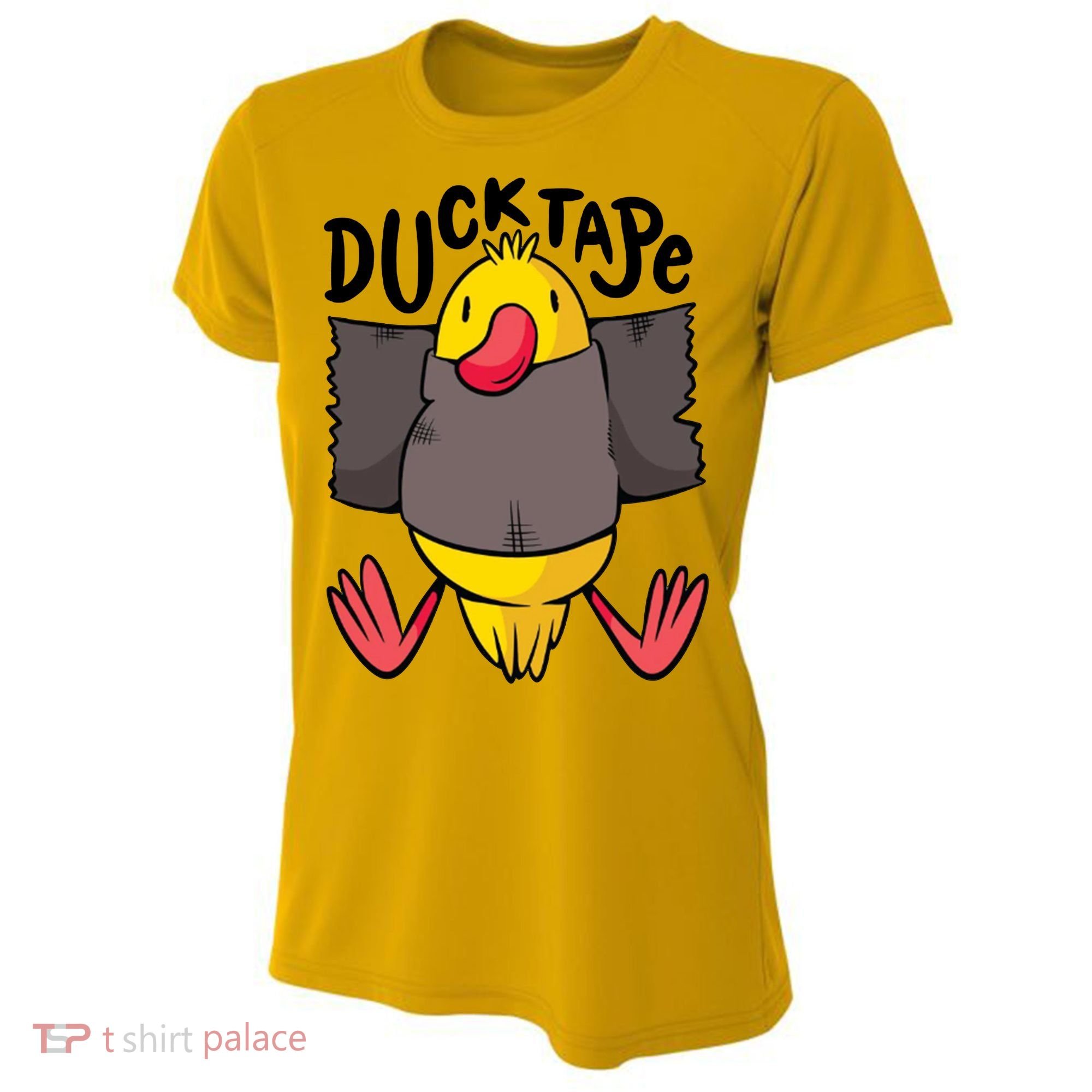 Ducktape Duck Trap Funny Duct Tape Women's Cooling Performance Crew T-Shirt