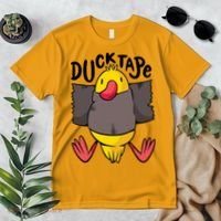 Ducktape Duck Trap Funny Duct Tape Premium T-Shirt thumb 2