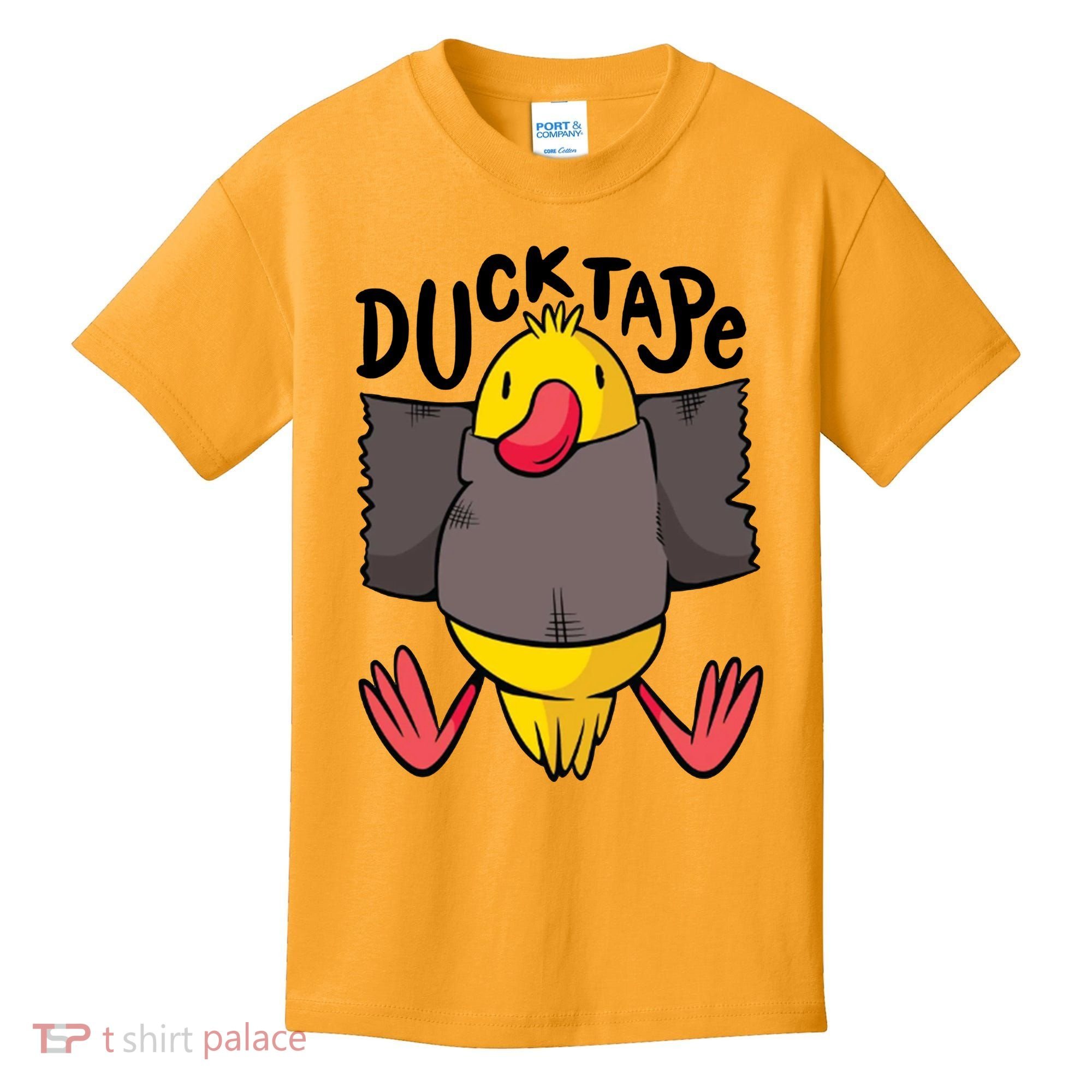 Ducktape Duck Trap Funny Duct Tape Kids T-Shirt