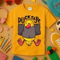 Ducktape Duck Trap Funny Duct Tape Kids T-Shirt thumb 3