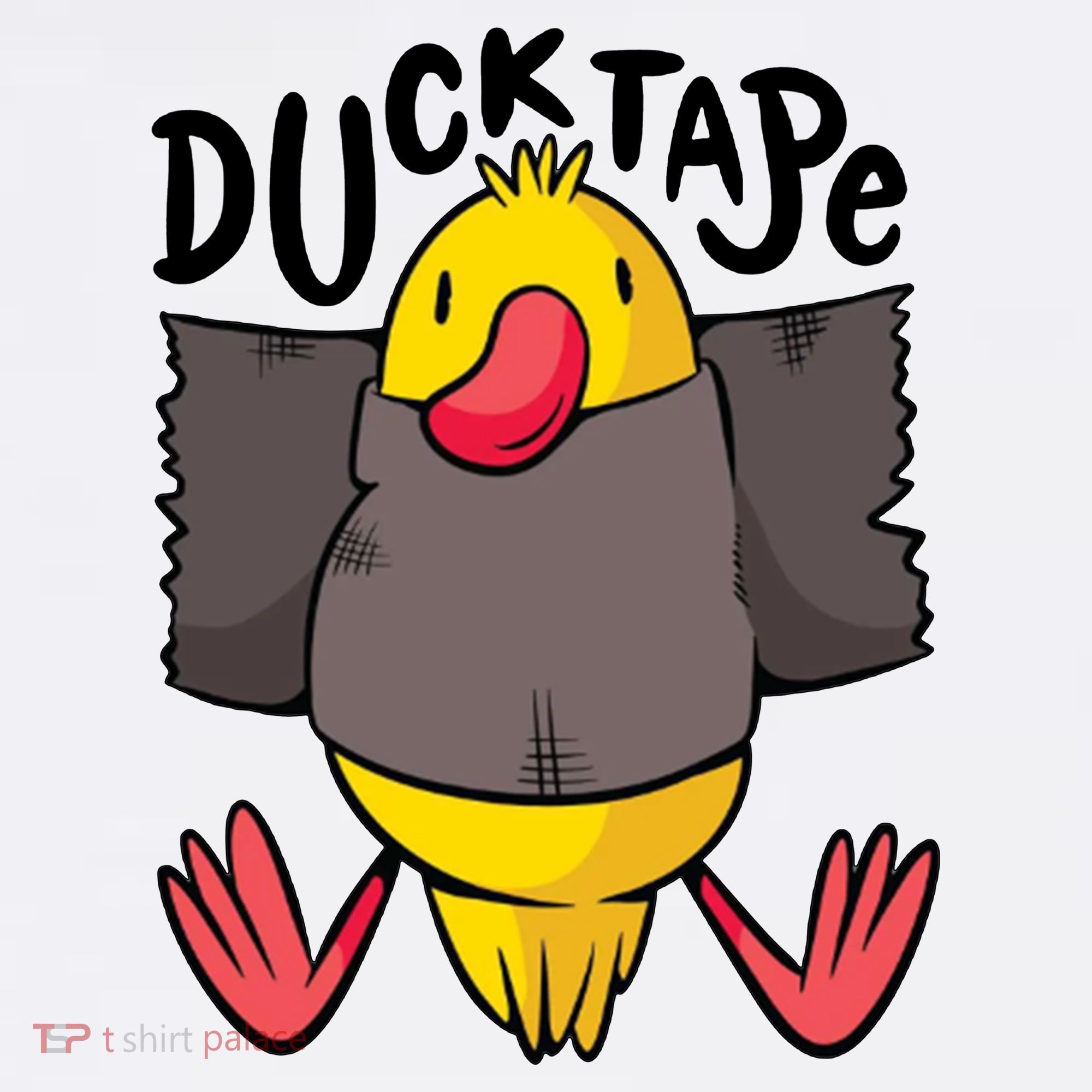 Ducktape Duck Trap Funny Duct Tape Garment-Dyed Sweatshirt