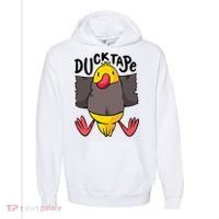 Ducktape Duck Trap Funny Duct Tape Comfort Colors Garment-Dyed Hooded Sweatshirt thumb 0