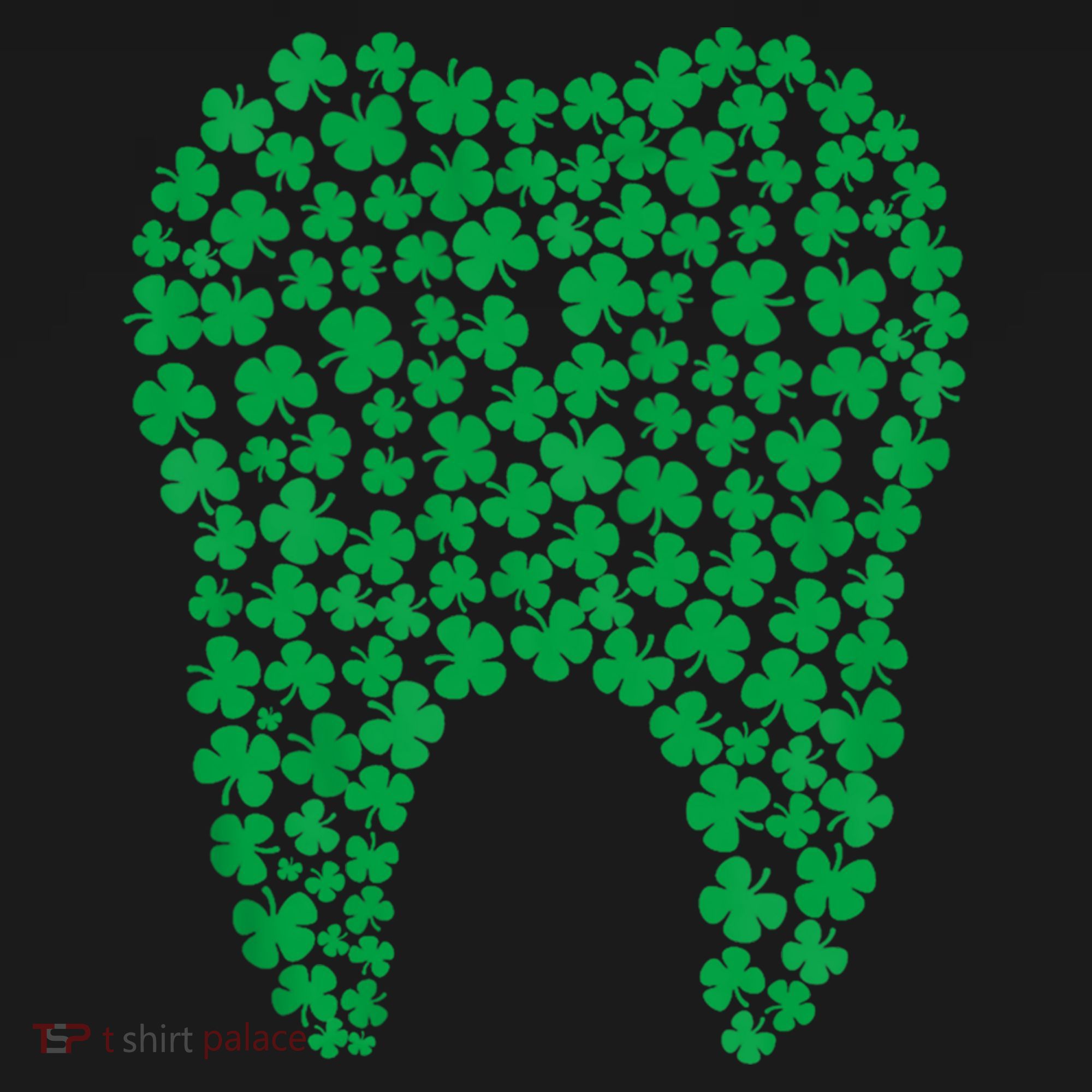 Dental Dentist Tooth Green Shamrocks St PatrickS Day Gift Pajama Set