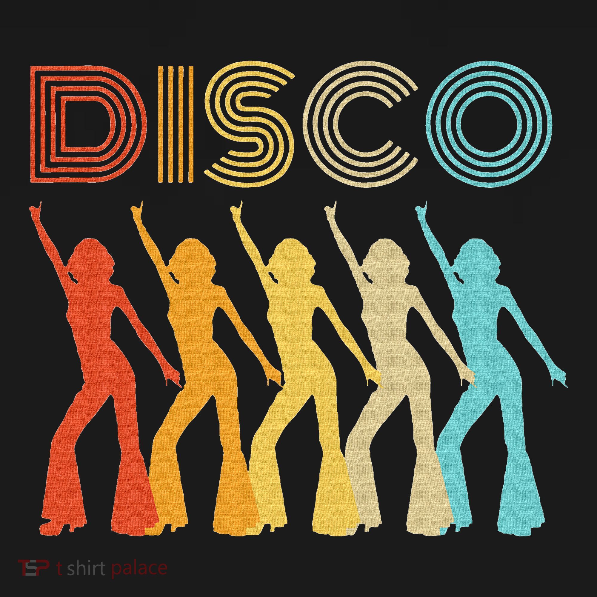 Disco Diva Themed Party 70s Retro Vintage 70S Dancing Queen T-Shirt