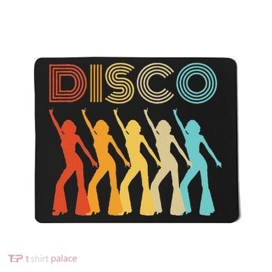 Disco Diva Themed Party 70s Retro Vintage 70S Dancing Queen Mousepad