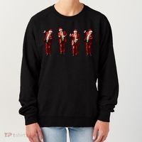 Dancing Donald Trump Santa Christmas Dance Women's Sweatshirt thumb 0