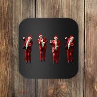 Dancing Donald Trump Santa Christmas Dance Coaster thumb 0
