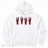 Dancing Donald Trump Santa Christmas Dance Hoodie thumb 0