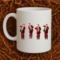 Dancing Donald Trump Santa Christmas Dance Coffee Mug thumb 2