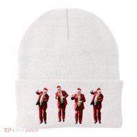 Dancing Donald Trump Santa Christmas Dance Beanie thumb 0