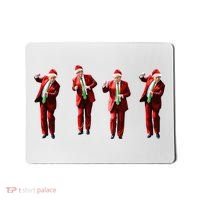 Dancing Donald Trump Santa Christmas Dance Mousepad thumb 0