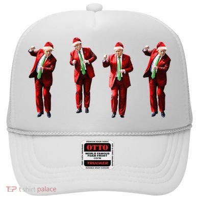 Dancing Donald Trump Santa Christmas Dance Hat