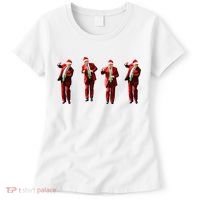 Dancing Donald Trump Santa Christmas Dance Women's T-Shirt thumb 0