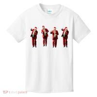 Dancing Donald Trump Santa Christmas Dance Kids T-Shirt thumb 0