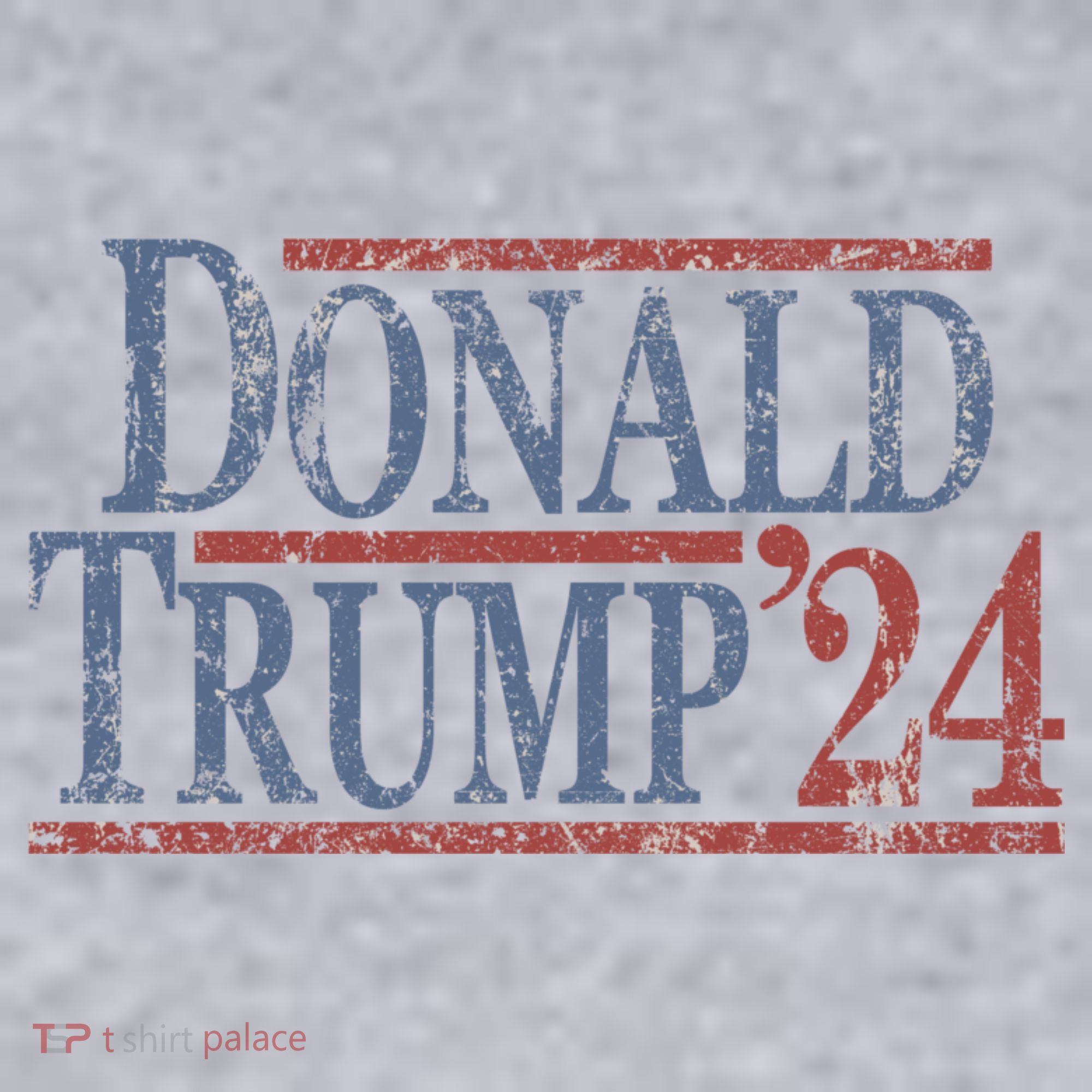 Distressed Donald Trump 2024 Women's Sweatshirt