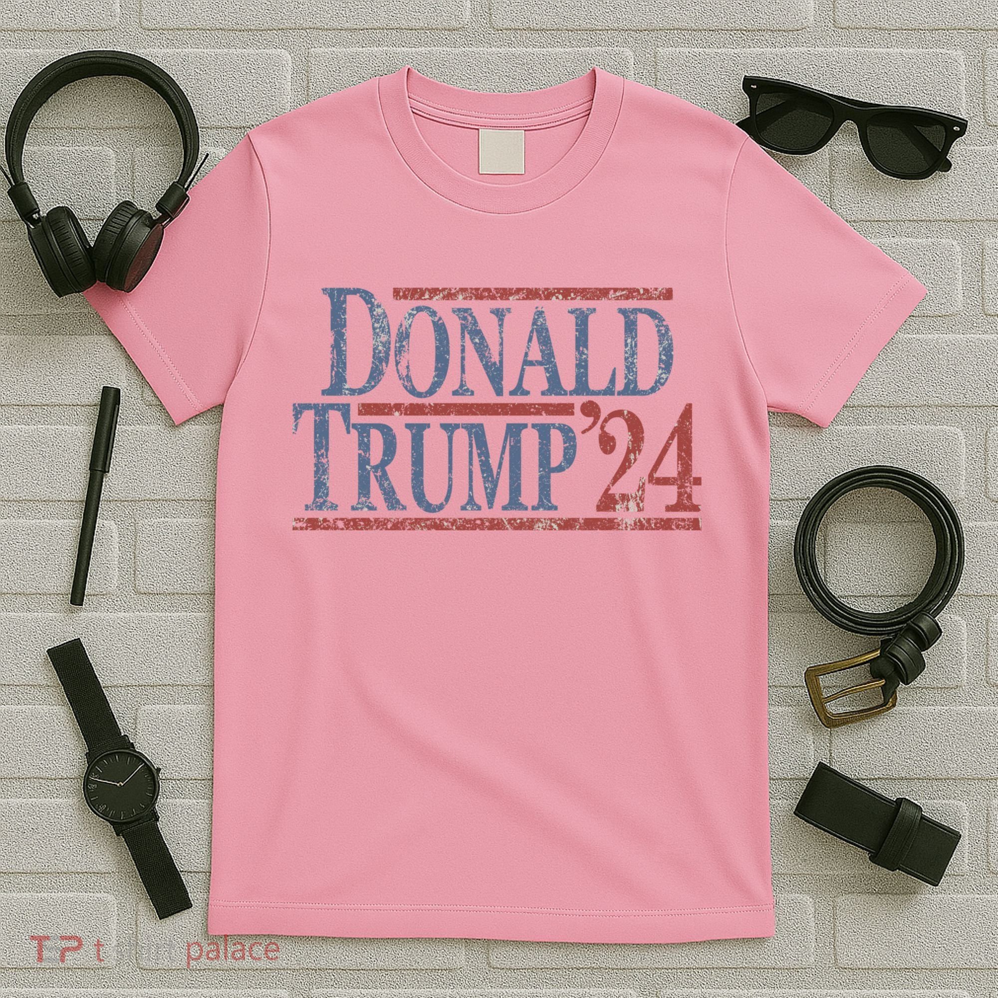 Distressed Donald Trump 2024 T-Shirt