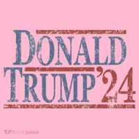 Distressed Donald Trump 2024 Toddler Hoodie thumb 2