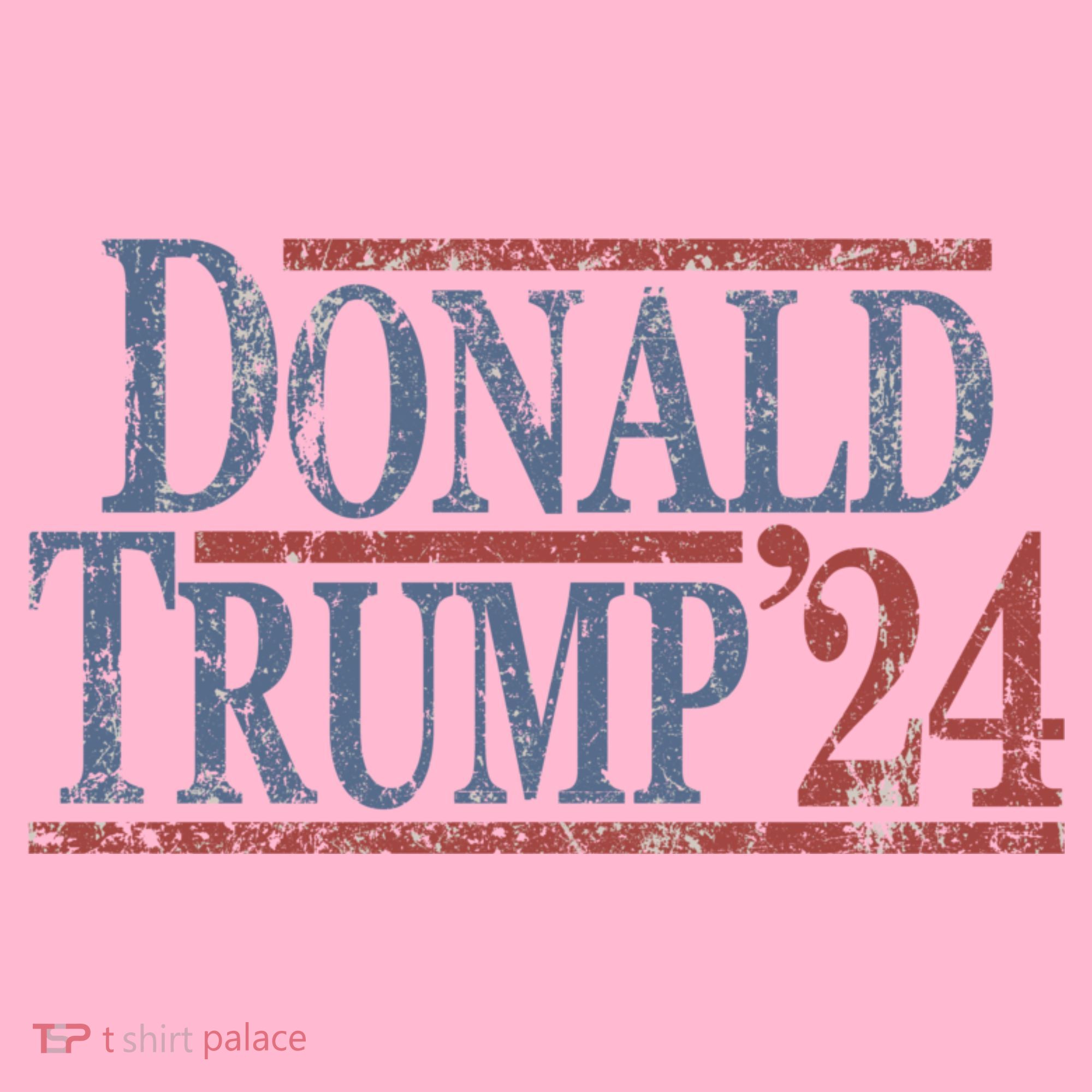 Distressed Donald Trump 2024 Toddler Hoodie