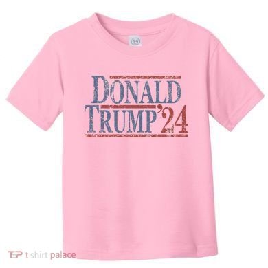 Distressed Donald Trump 2024 Toddler T-Shirt