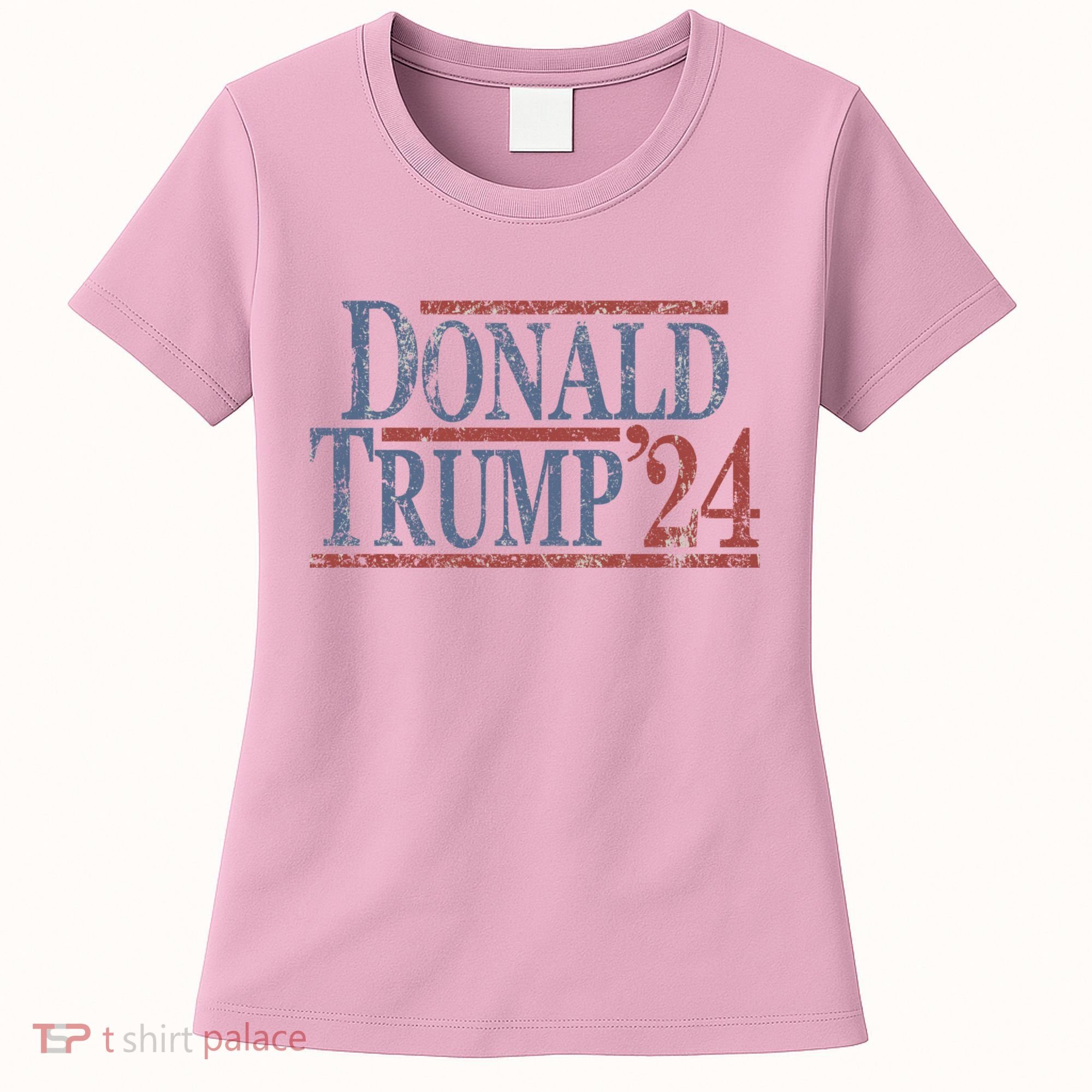 Distressed Donald Trump 2024 Women's T-Shirt