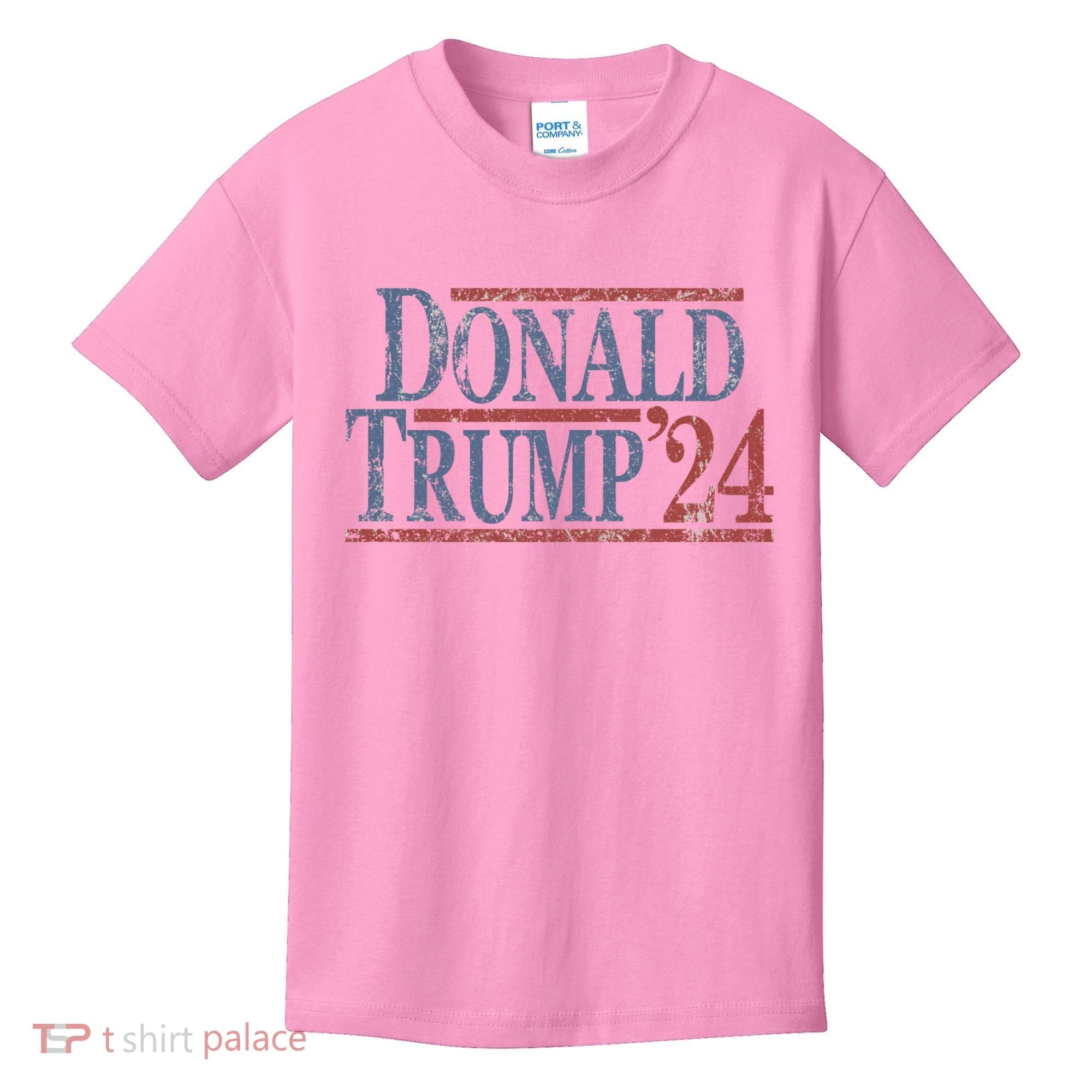 Distressed Donald Trump 2024 Kids T-Shirt