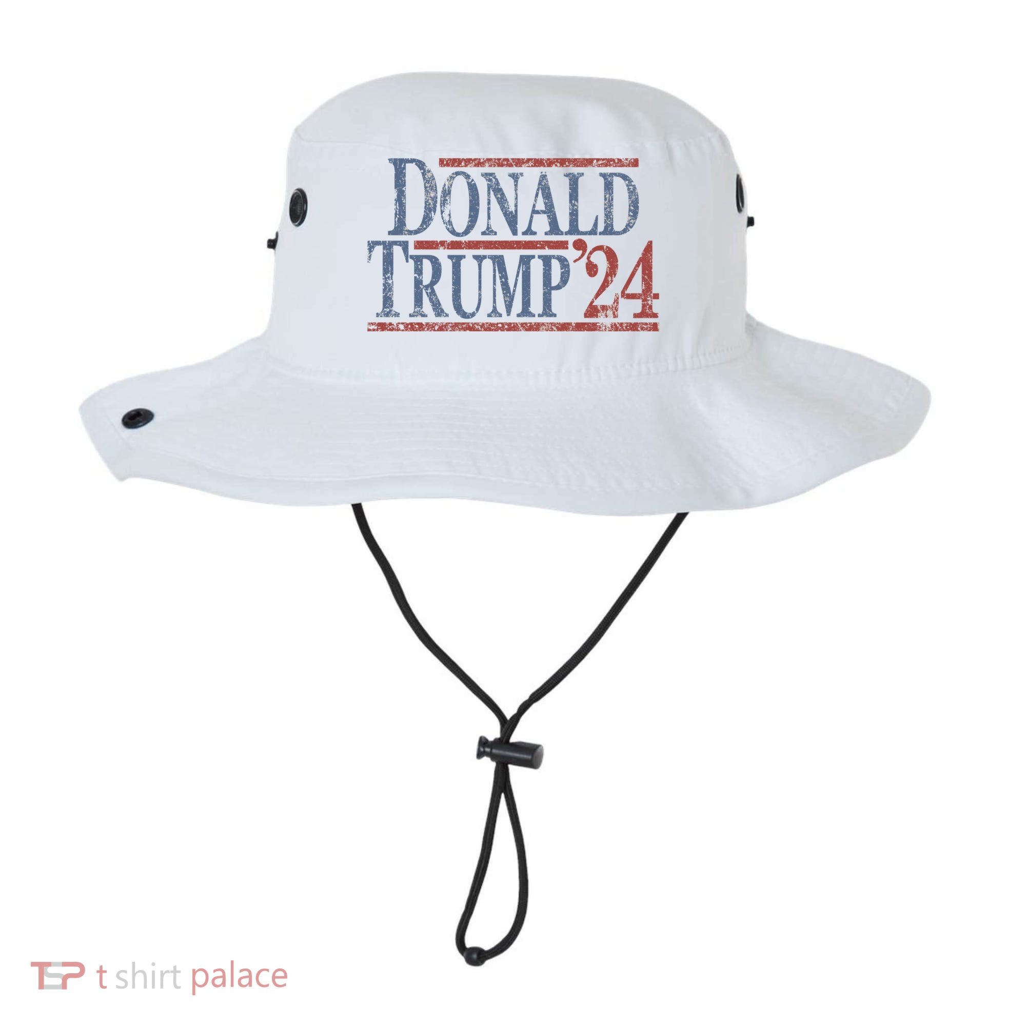Distressed Donald Trump 2024 Bucket Hat