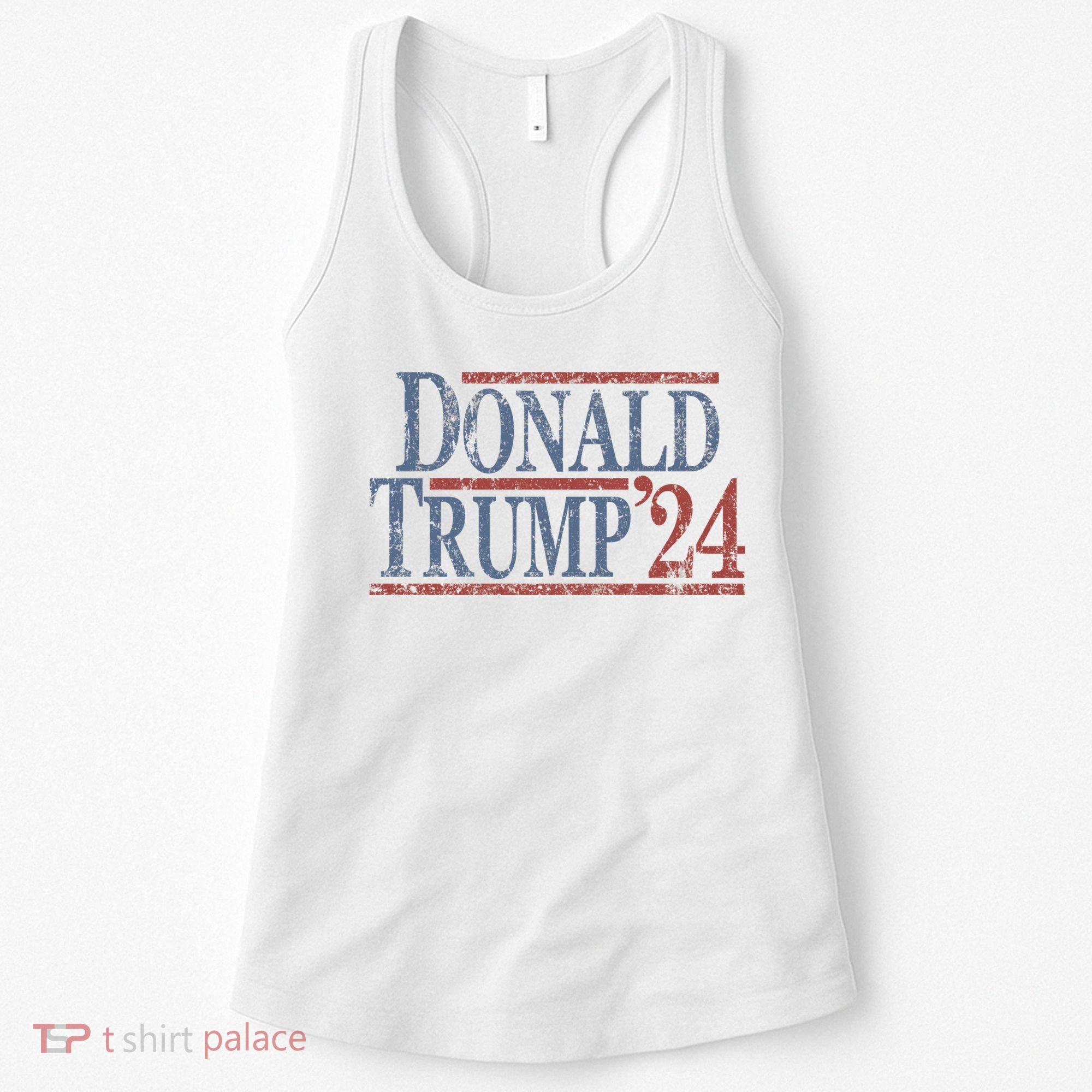 Distressed Donald Trump 2024 Women's Tank Top