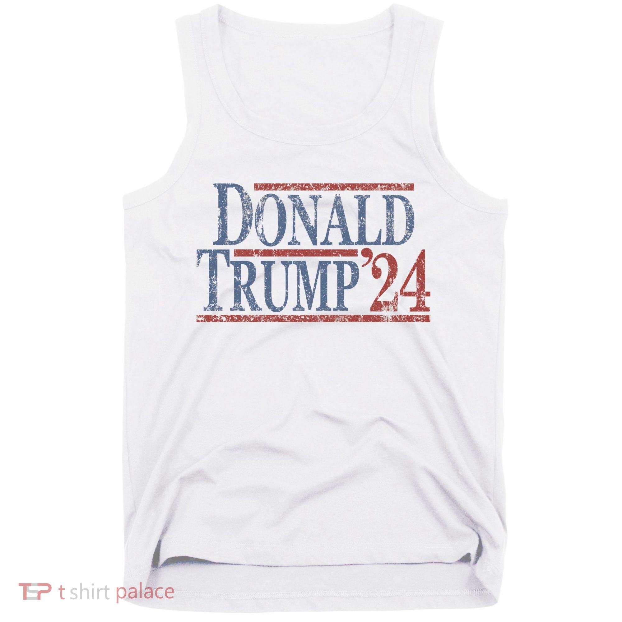 Distressed Donald Trump 2024 Tank Top
